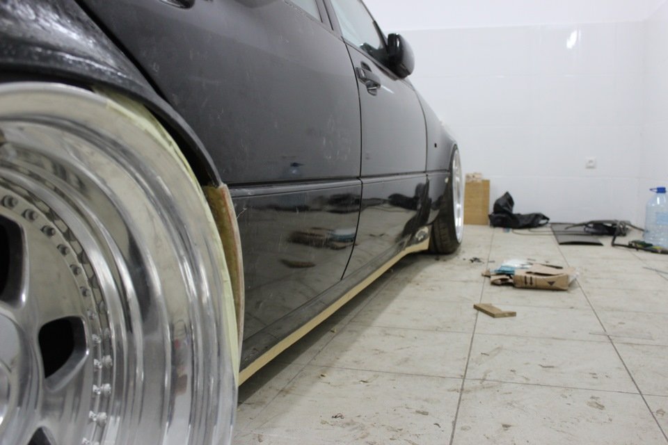 Mercedes S-class W140 BRABUS Project In Progress (45)