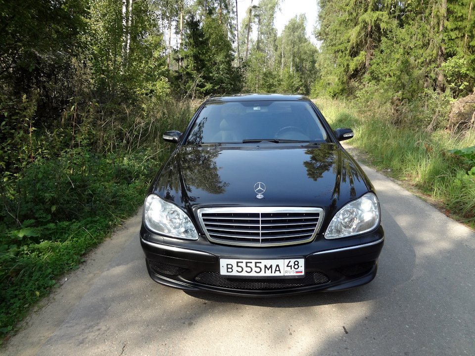 Mercedes S-class W220 EXCLUSIVE S55 AMG (2)