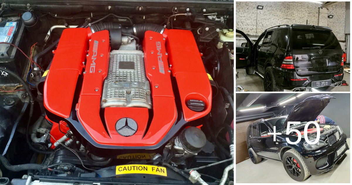 Mercedes M-class ONE6.3 AMG ML 5.5 Kompressor W163 (53 Photos, 5 videos)