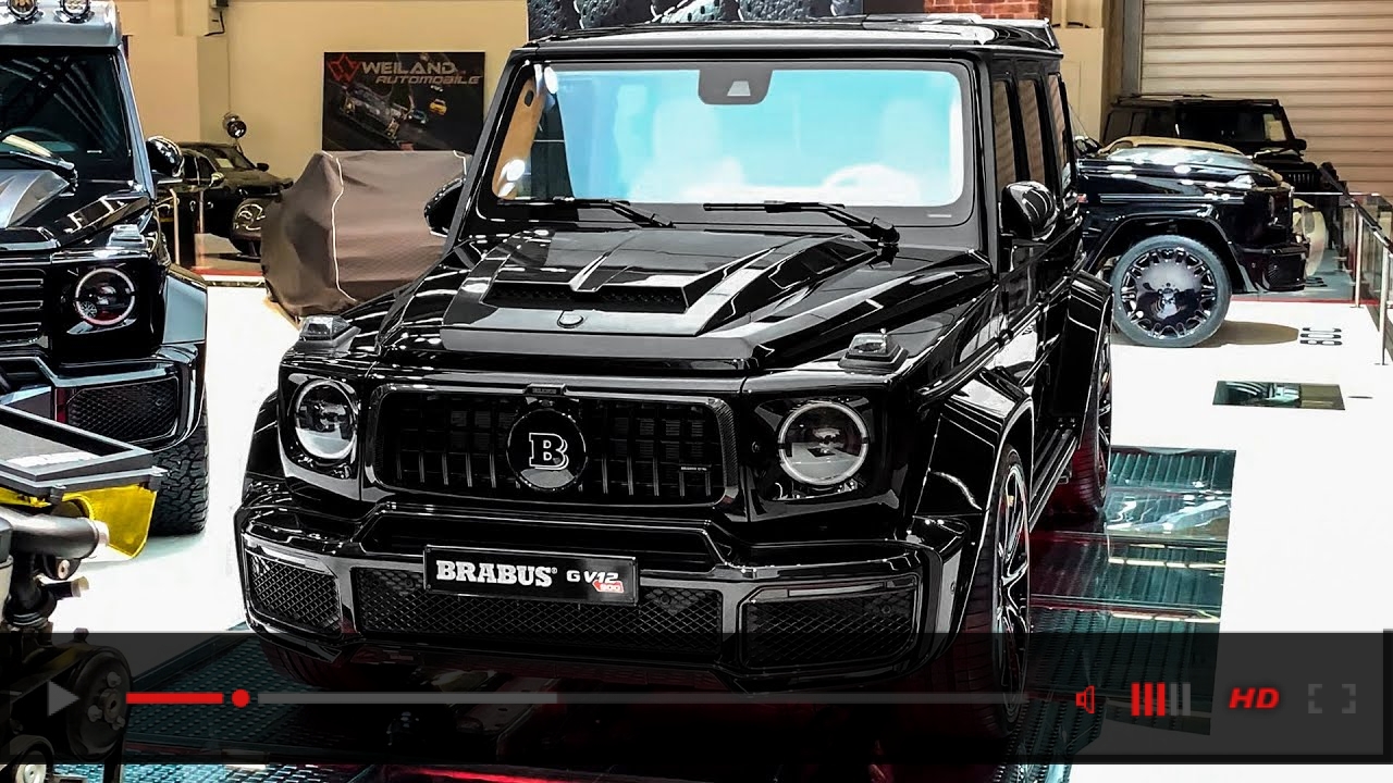 2020 Brabus G V12 900 Mercedes AMG G 63 Exclusive G Wagon from BRABUS