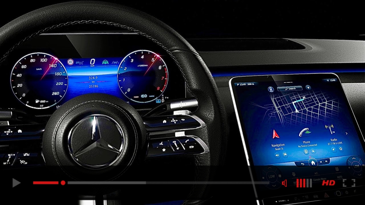 New Mercedes S-CLASS (2021) - CRAZY INTERIOR tour (digital cockpit, new MBUX, 3D head-up display)