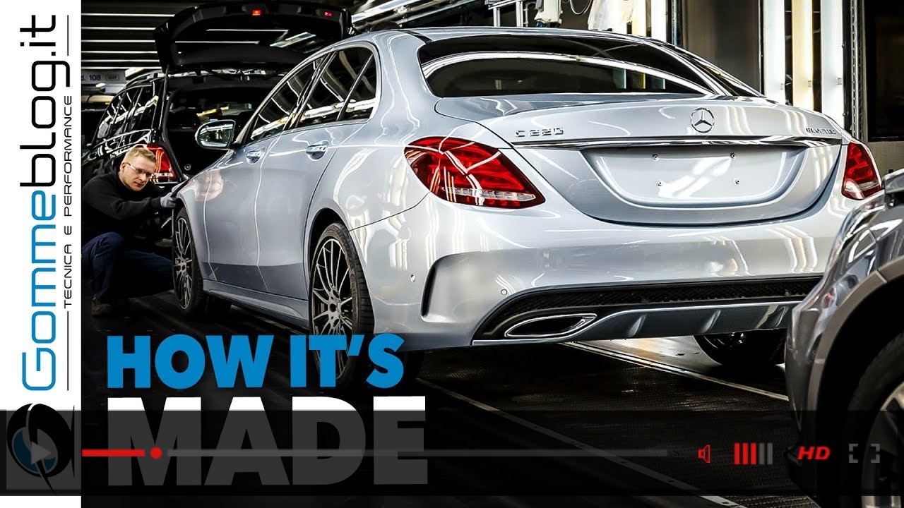 Mercedes C-Class CAR FACTORY - HOW IT'S MADE Assembly Production Line Manufacturing Making of