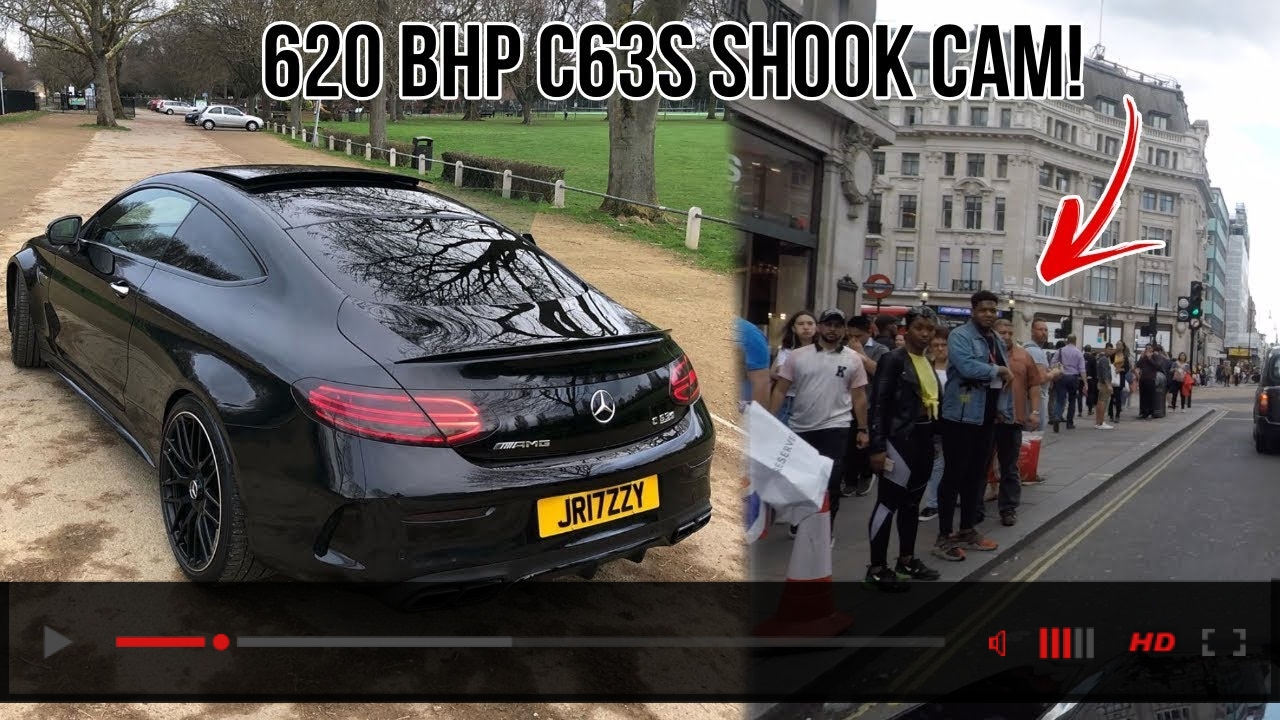 *SHOOK CAM* 620 BHP C63s MERCEDES AMG SCARING PEOPLE IN PUBLIC!!