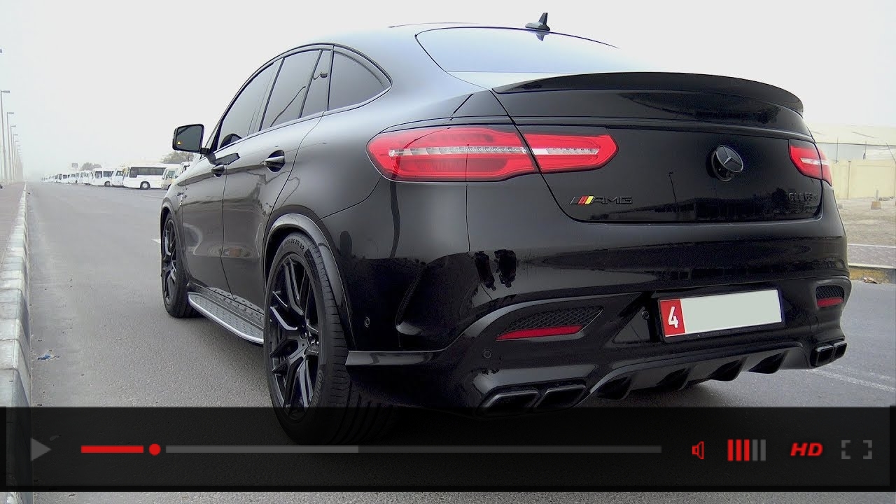 Mercedes-AMG GLE63 S Coupe RS800 PP-Performance Shooting Flames!