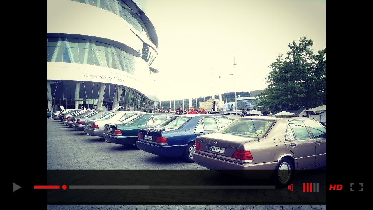 Mercedes-Benz W140 Meeting Stuttgart Museum