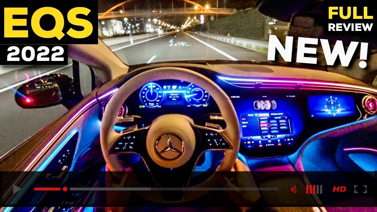 2022 MERCEDES EQS 450+ NEW NIGHT Drive The BEST LUXURY Electric Car?! FULL In-Depth Review