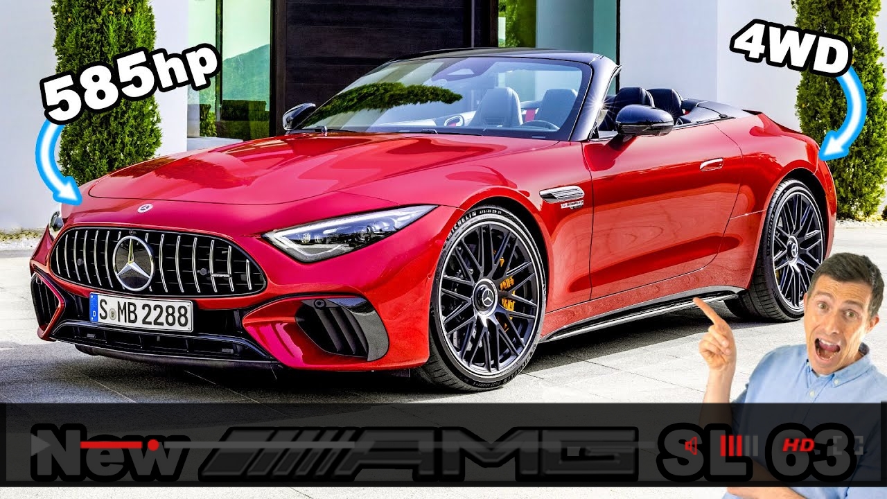 ALL-NEW Mercedes-AMG SL 63 revealed... What YOU need to know!