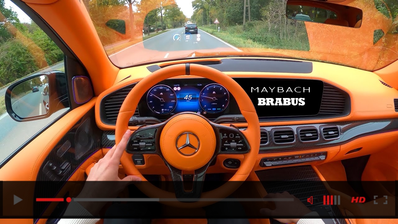 DRIVING 800HP Maybach BRABUS! GLS800 Maybach Sound Interior Exterior Details