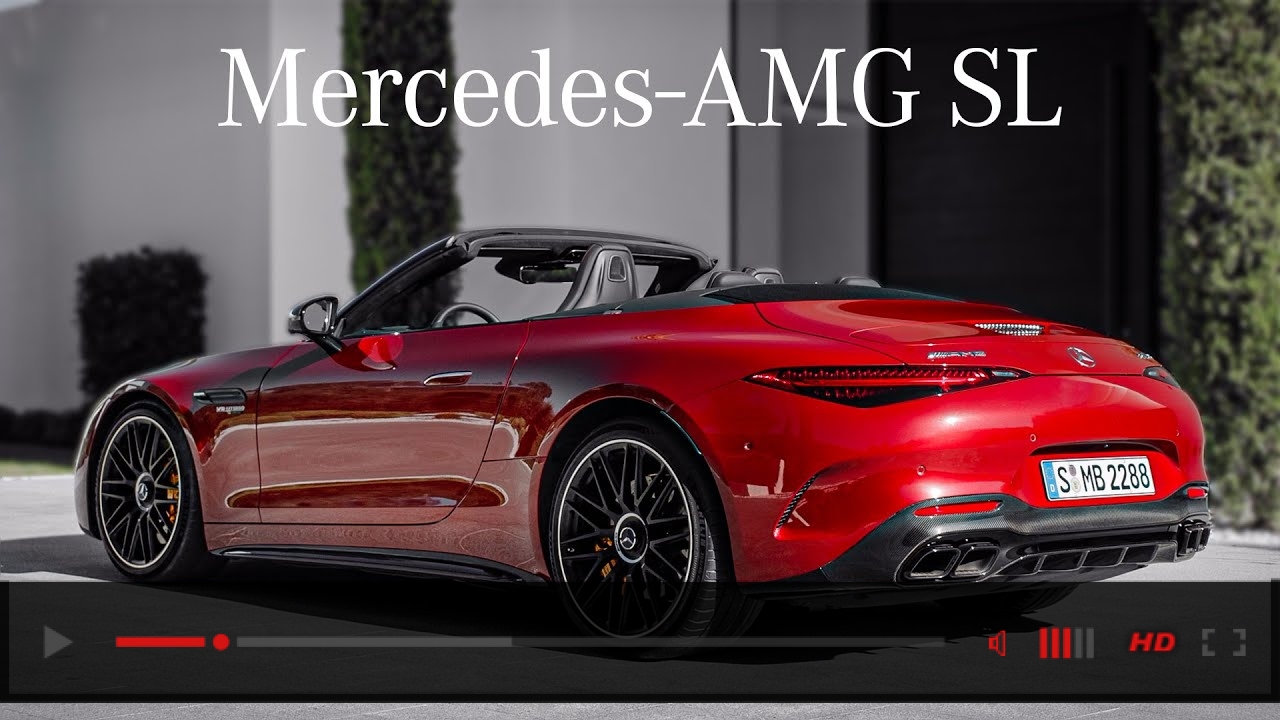 The New Mercedes-AMG SL – Sound, Features, Interior and Exterior Design