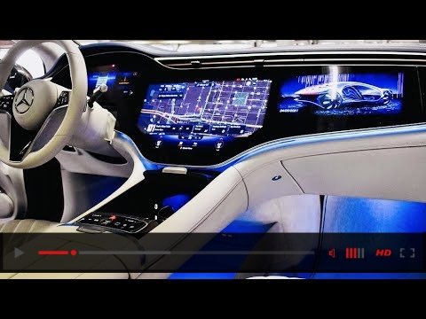 2022 Mercedes Benz EQS - Ultra High-Tech Electric Sedan