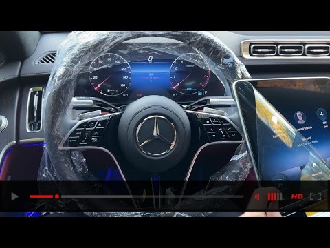 SATISFYING Unwrapping 2021 NEW S-CLASS! S580 V8 Interior Exterior Unwrapping