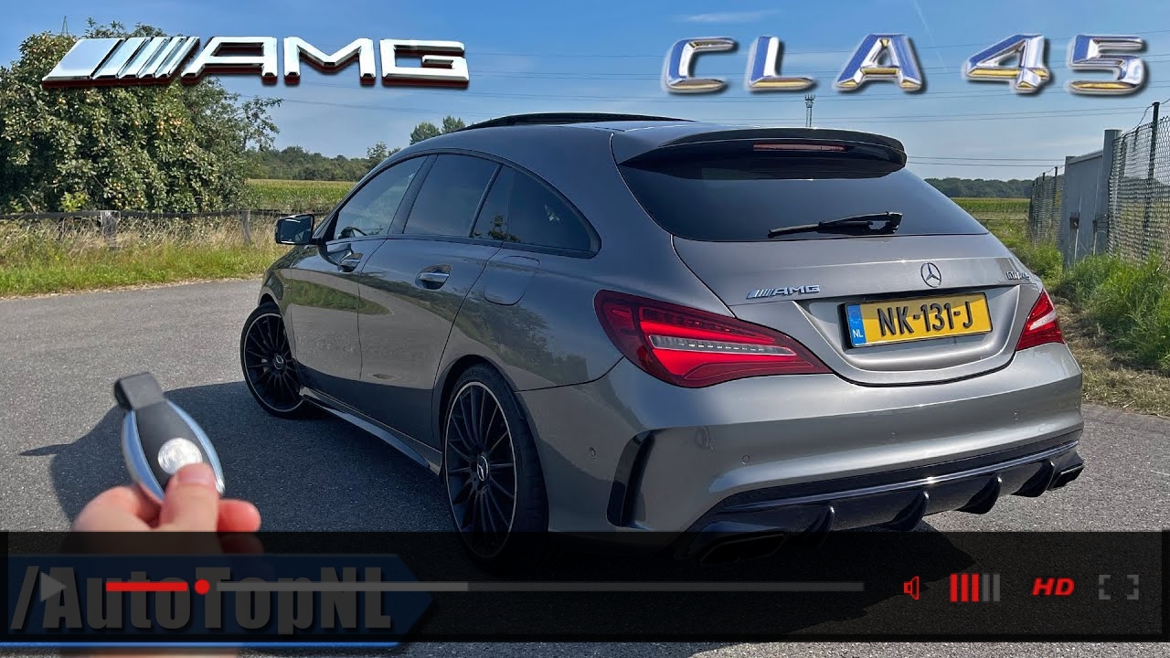 Mercedes CLA 45 AMG Shooting Brake | REVIEW on AUTOBAHN [NO SPEED LIMIT]