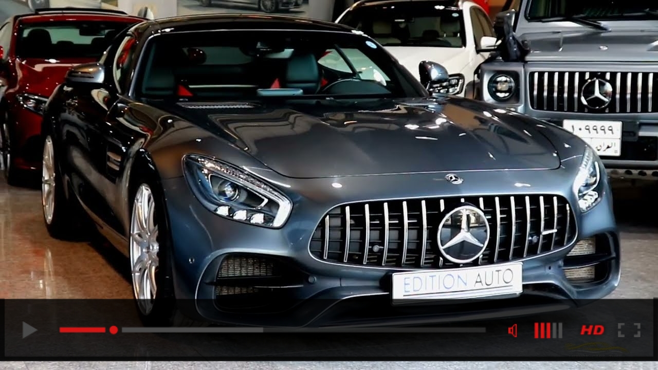 2019 Mercedes AMG GT S in details and brutal sound // the beast from AMG Mercedes
