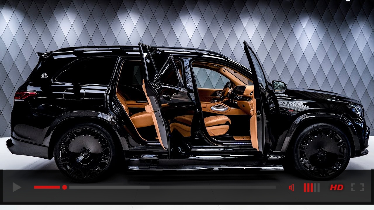 2023 Black Brabus Maybach GLS 800 - Luxury SUV in Detail