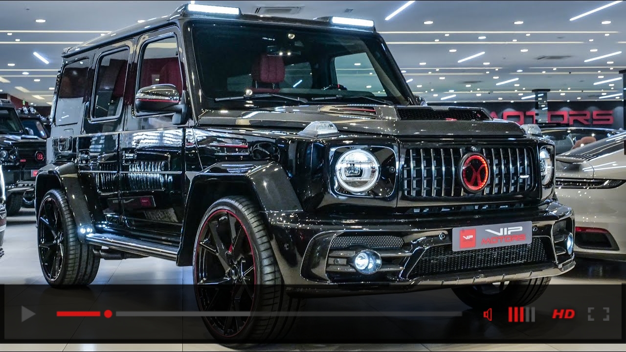Mercedes G63 AMG by Mansory - Ultra Luxury SUV with a Star Roof