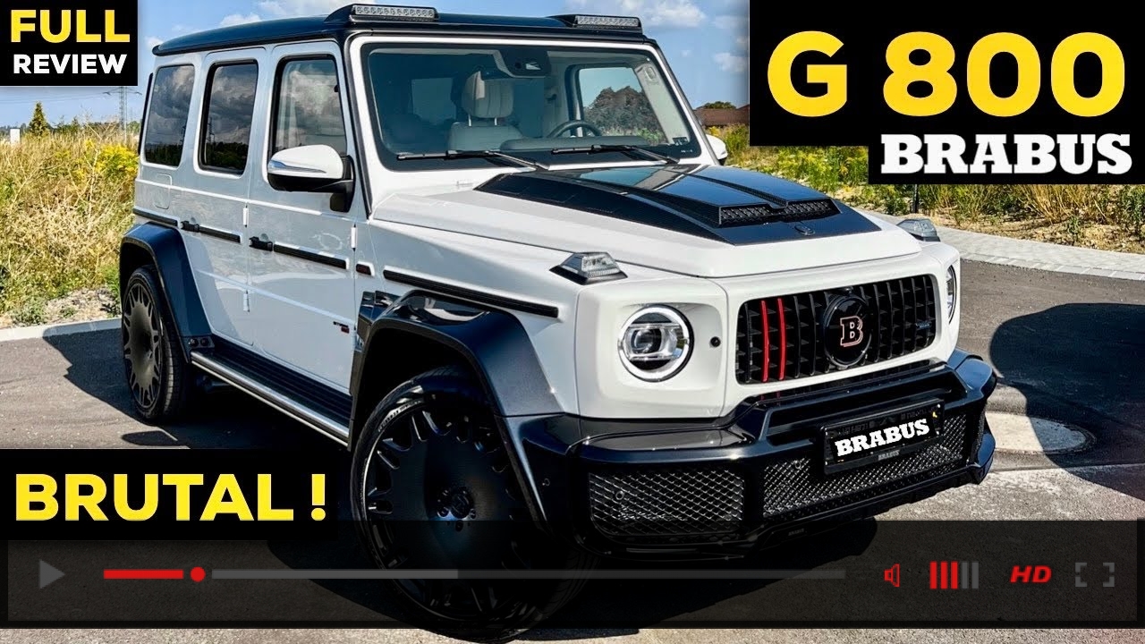 NEW BRABUS G Wagon G800 AMG G63! BRUTAL SOUND Exhaust FULL In-Depth Review Exterior Interior
