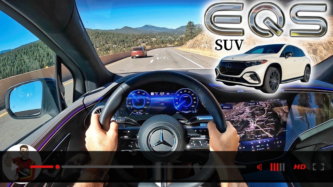 The EQS SUV Finds the Groove for Mercedes-Benz EVs (POV First Drive)