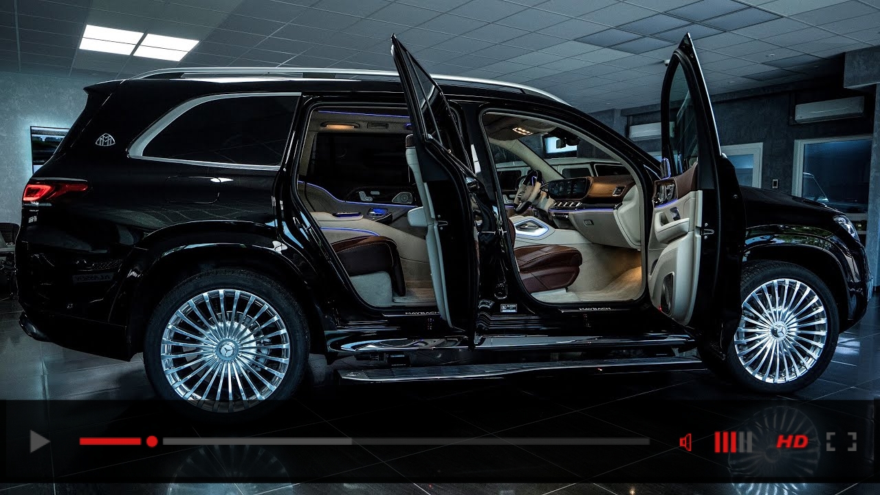 2023 Black Mercedes Maybach GLS 600 - Luxury SUV in Detail