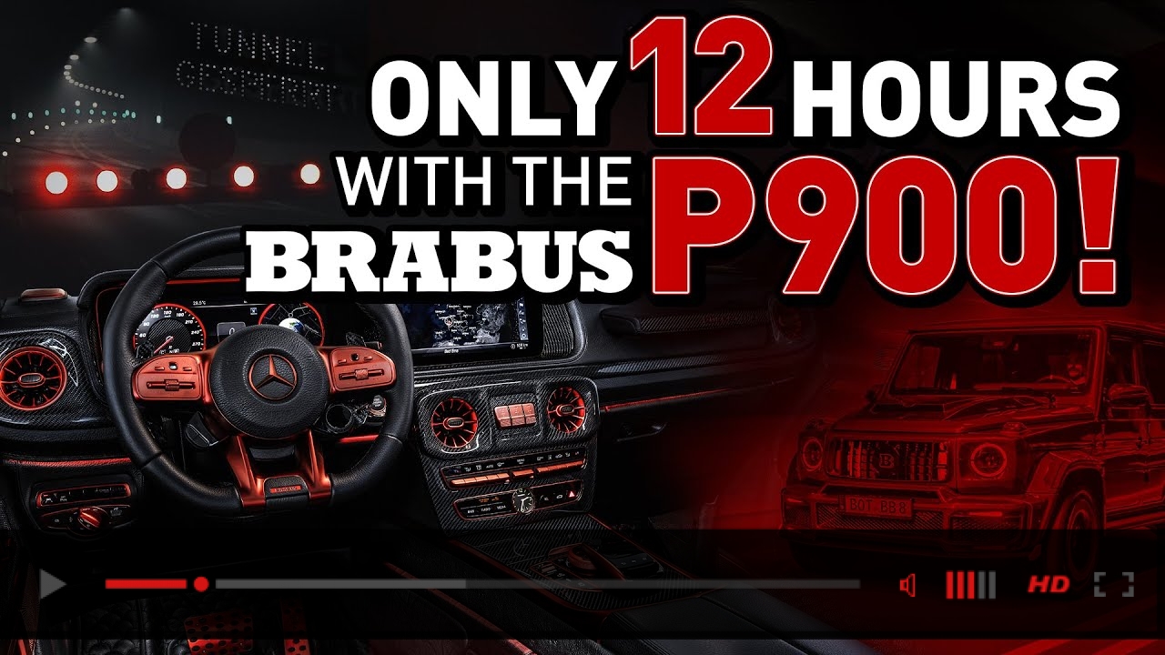 12 HOURS! | BRABUS P 900 Rocket Edition Unfiltered