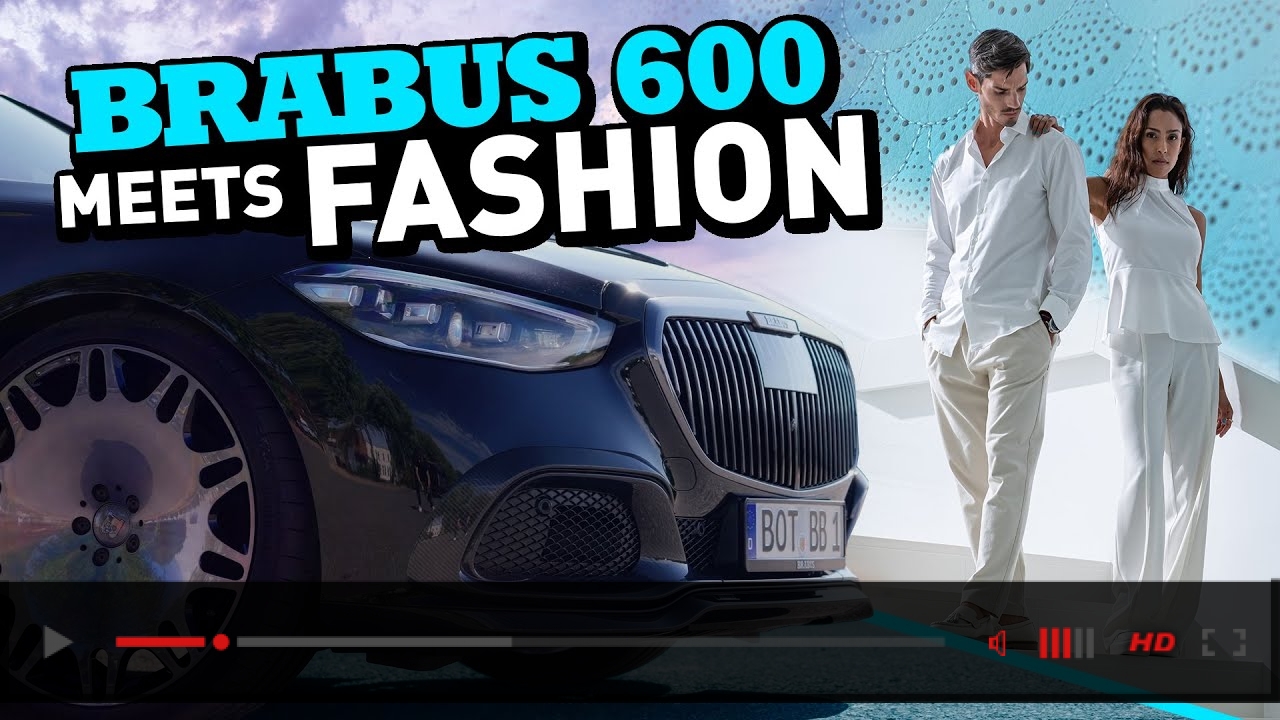 FASHION MEETS LUXURY! | BRABUS 600 Unfiltered