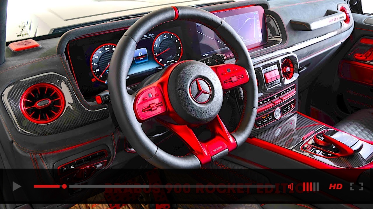 $500k Brabus "MASTERPIECE" Interior BRABUS 900 ROCKET EDITION Interior AMG G Class Interior CARJAM