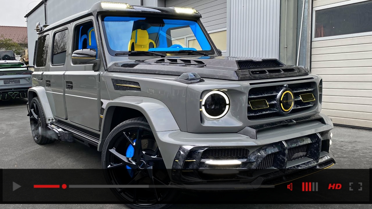 New 2023 P900 GRONOS Evo S 1 OF 1 Most BRUTAL 900 HP Mansory G-Class + SOUND!