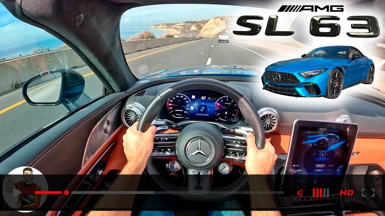 The 2023 Mercedes-AMG SL 63 is NOT Your Grandpa’s SL (POV Drive Review)