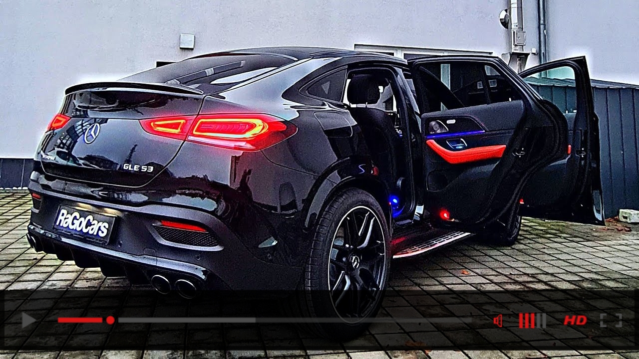 2023 New Mercedes AMG GLE 53 Coupe - Great SUV! Exhaust Sound, Interior And Exterior Details