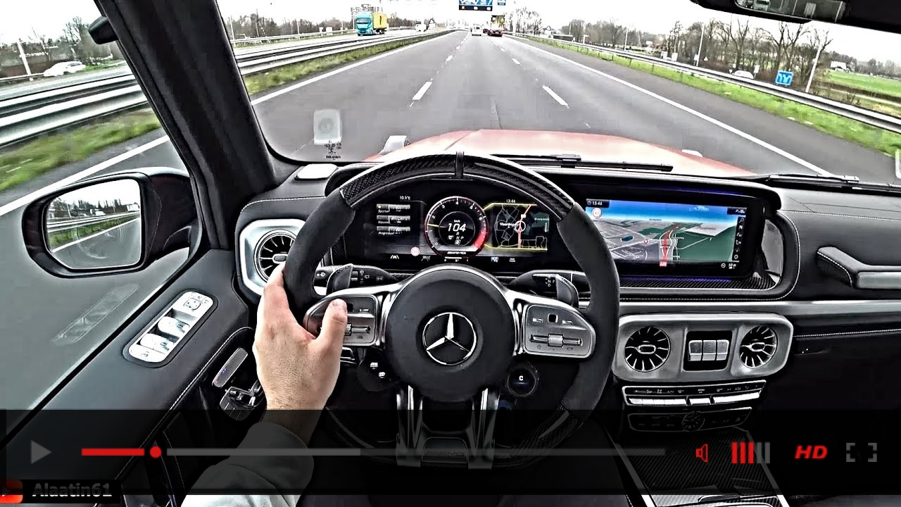 The New Mercedes-AMG G63 G Wagon 2023 Test Drive