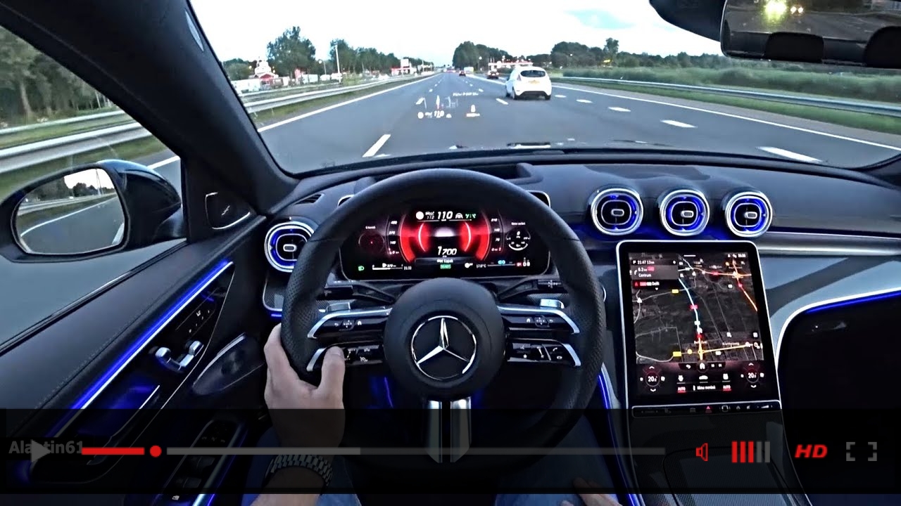 The New Mercedes C Class AMG Test Drive