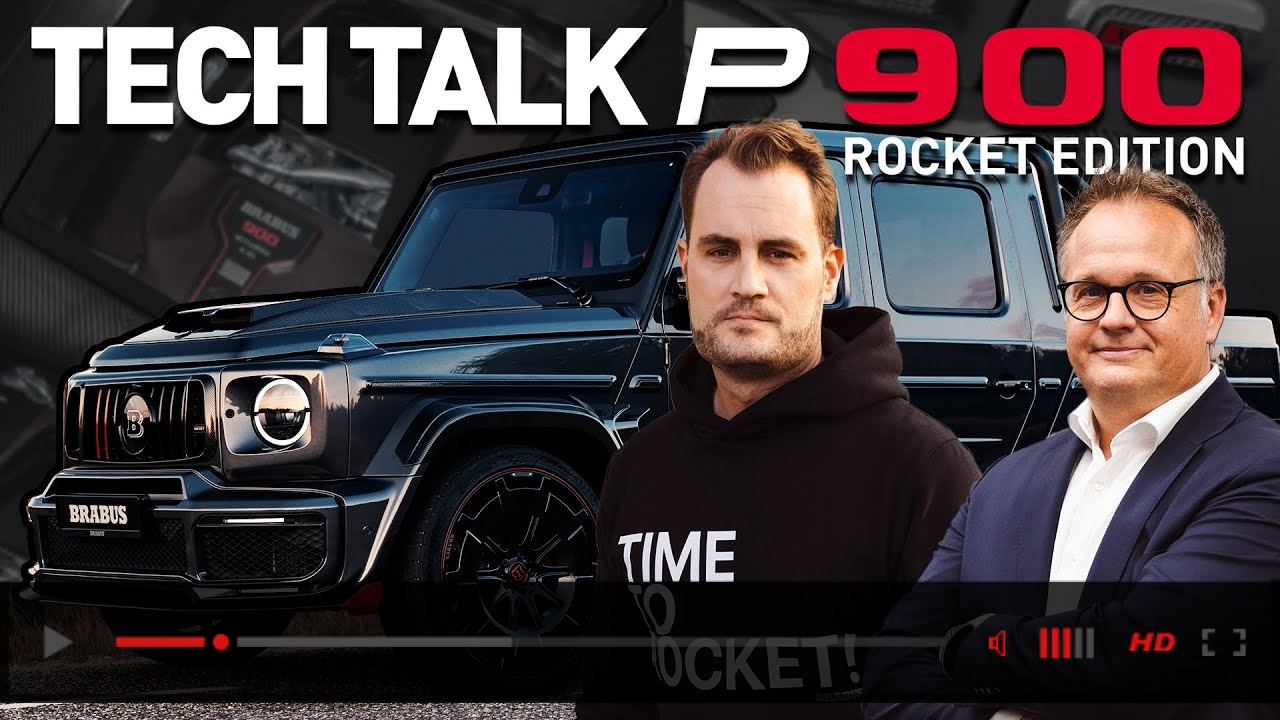 TIME TO ROCKET! | TechTalk | BRABUS P 900 Rocket Edition based on the Mercedes-AMG G 63