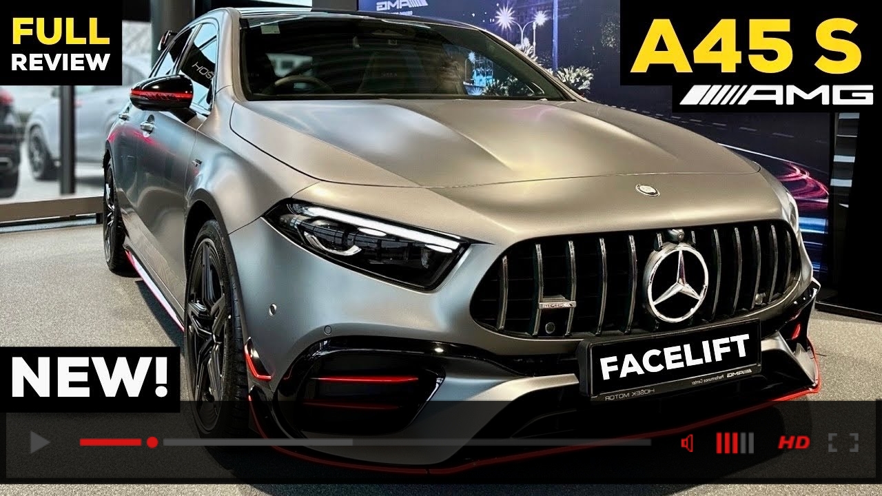 2023 MERCEDES AMG A45 S NEW FACELIFT Better Than Audi RS3?! FULL Review BRUTAL Sound 4MATIC+