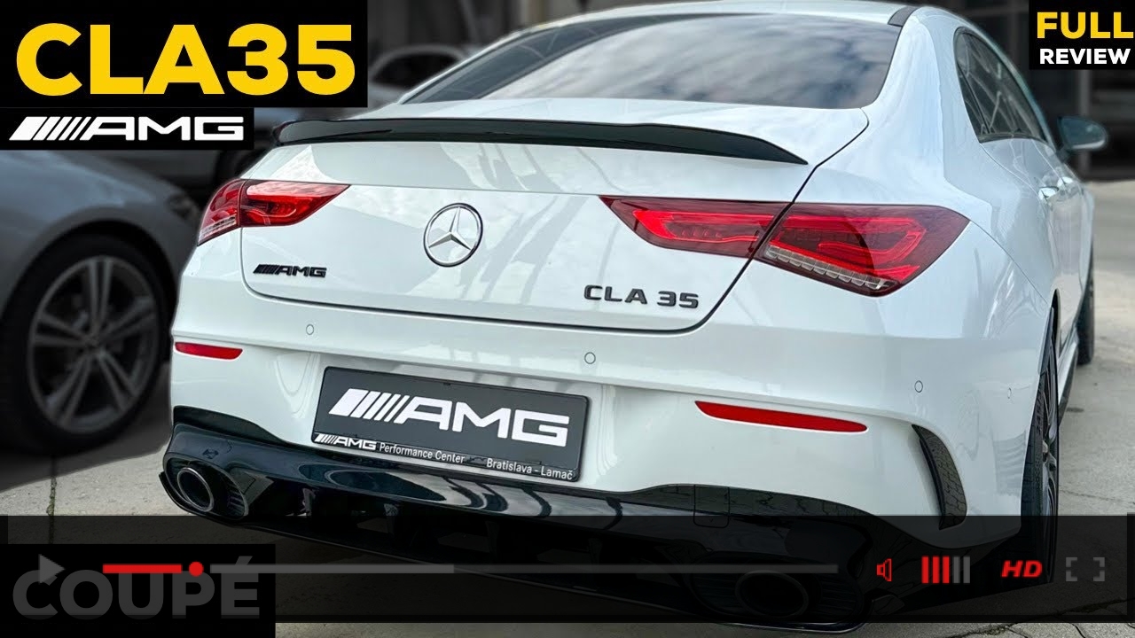 2023 MERCEDES CLA 35 AMG Coupe The Baby GT 4 Door?! FULL In-Depth Review Exterior Interior MBUX