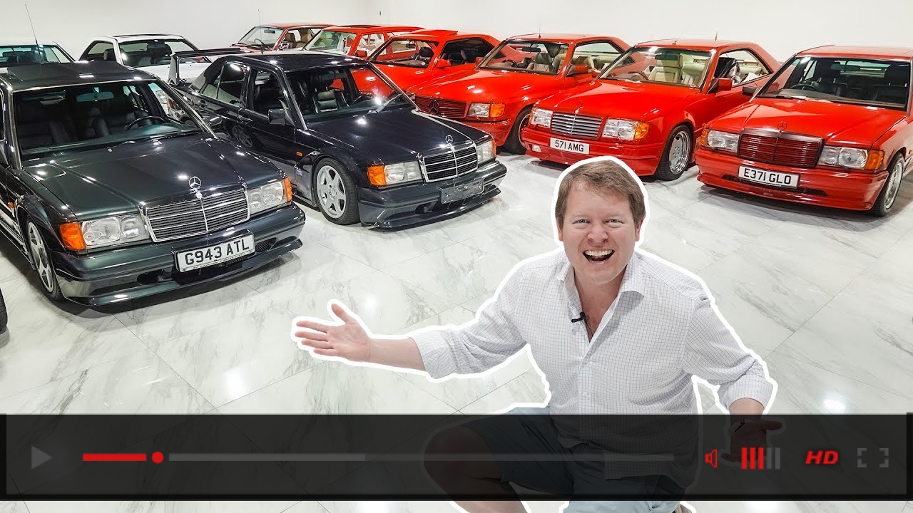 300 CARS MERCEDES HEAVEN! The World's Greatest 80s-90s AMG and Tuned-Benz Collection