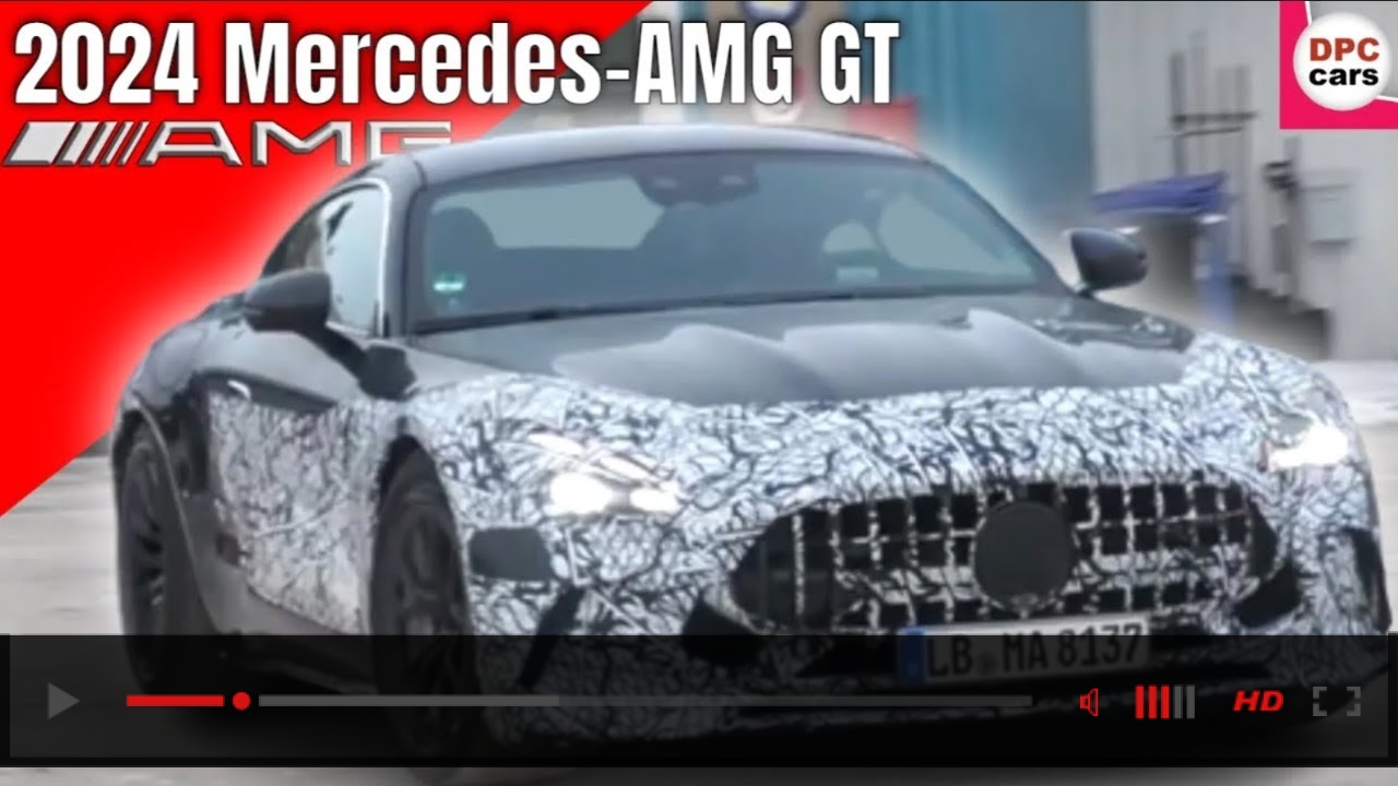 New 2024 Mercedes AMG GT Spied Possibly S E Performance First Edition