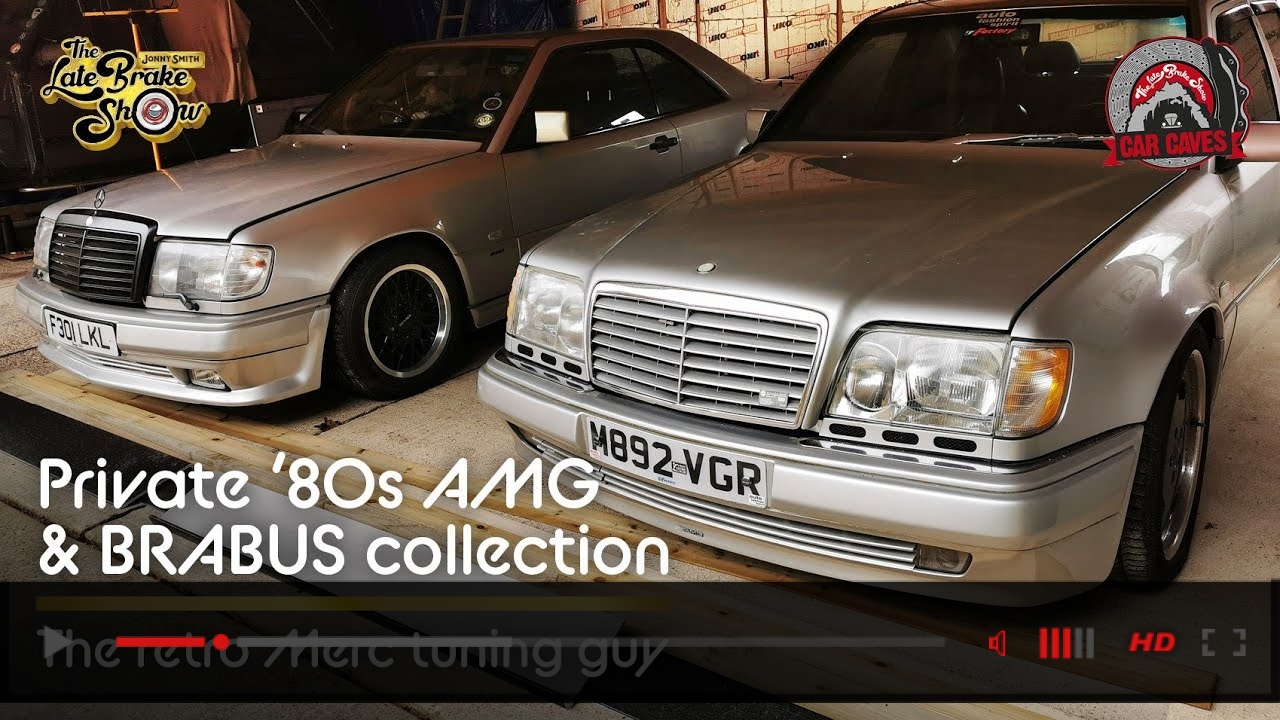 Secret collection of 80s and 90s AMG & Brabus Mercedes - Car Caves