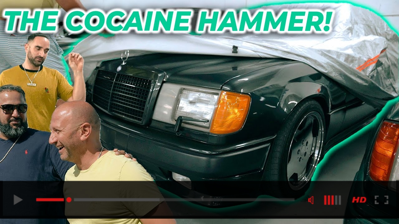 We found the COCAINE HAMMER!! Visiting Garage90x's INSANE Mercedes Collection