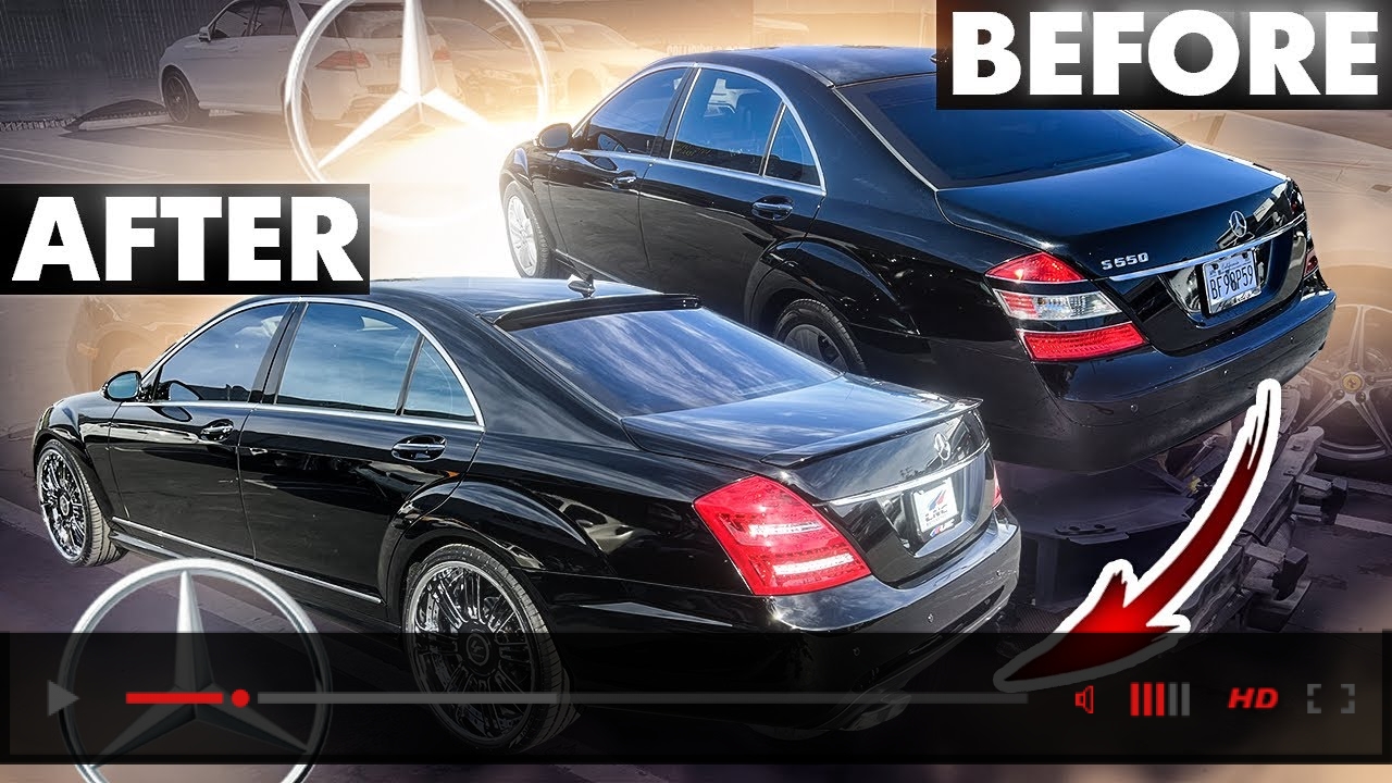 2008 MERCEDES S550 / S63 AMG W221 CONVERSION INCREDIBLE TRANSFORMATION