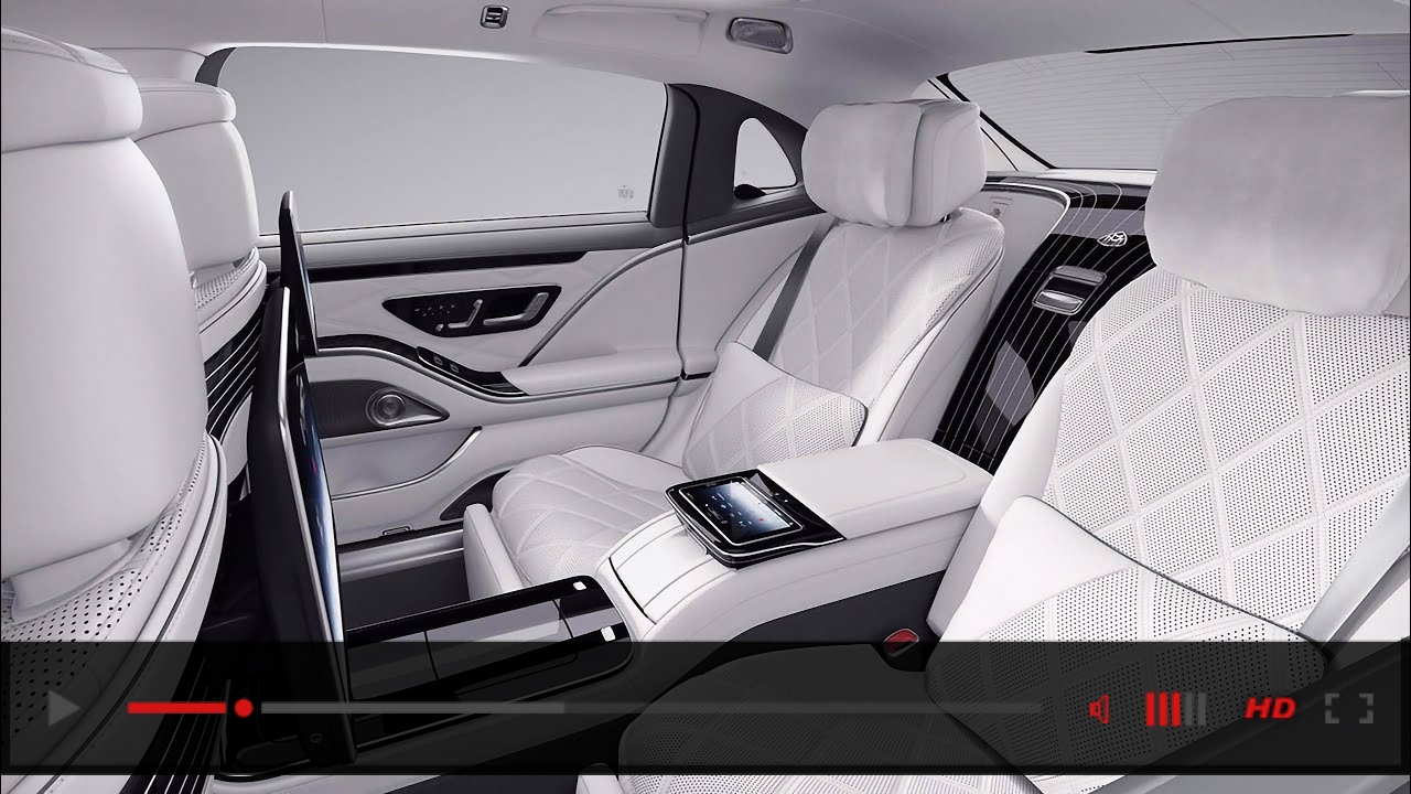 Mercedes Maybah S 580, White interior by Maybach (Visual Review)