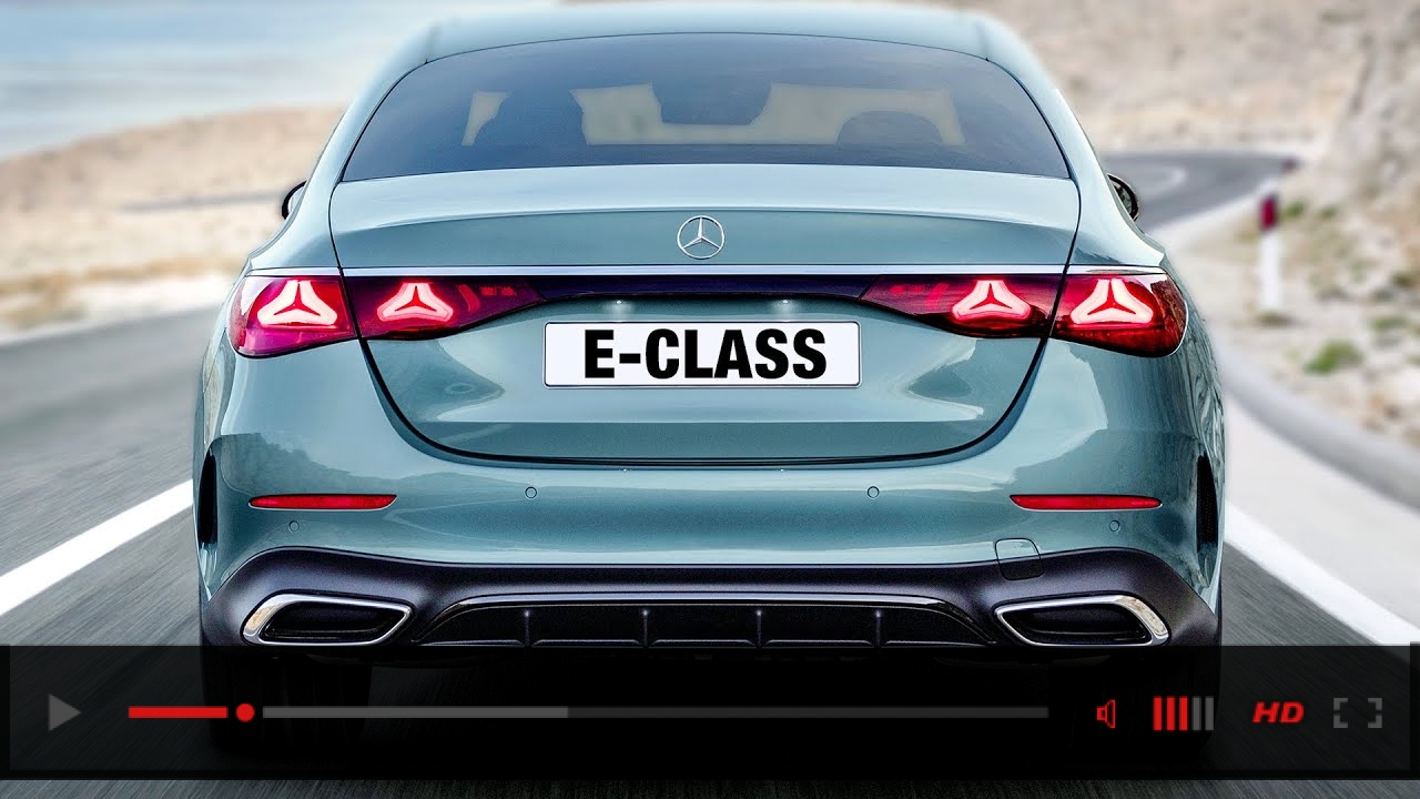 NEW Mercedes E-CLASS (2024) The Most High-Tech Midsize Sedan Ever