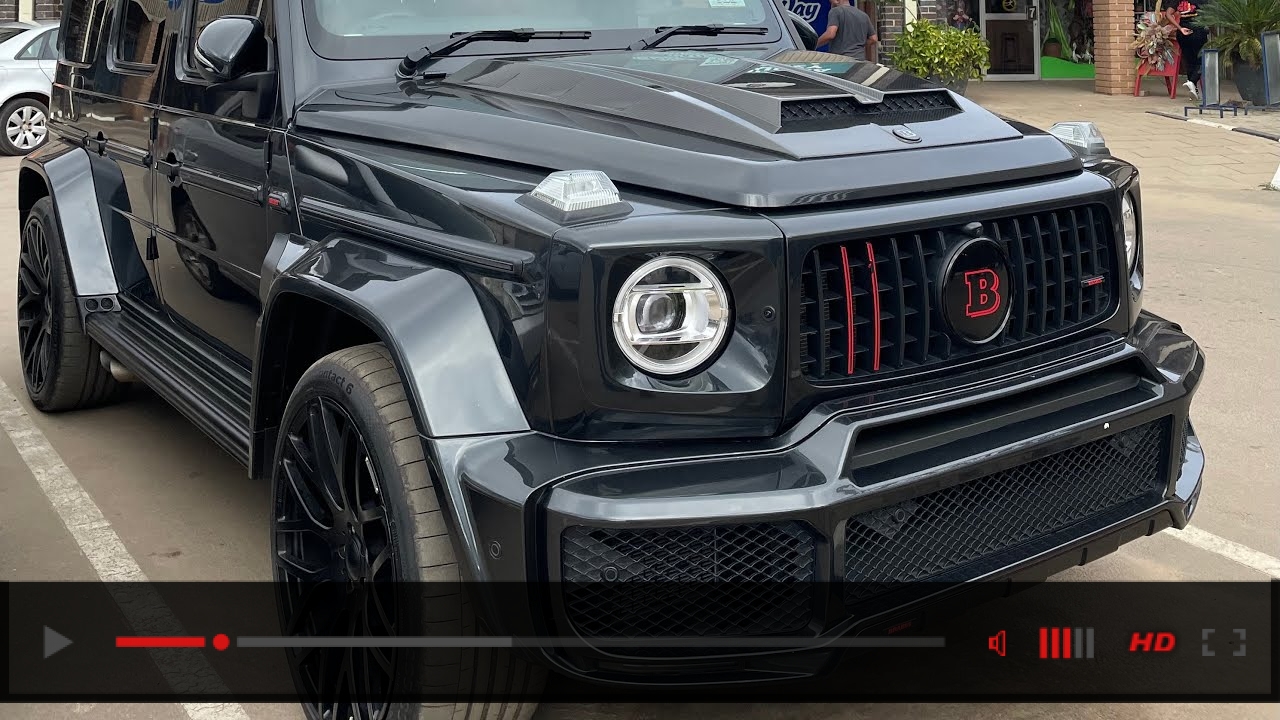 2022 Mercedes-Benz G63 AMG Fitted With A G700 Brabus Widestar Kit Review and First drive.