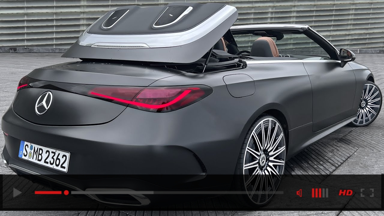 NEW 2024 Mercedes Benz CLE Cabriolet! Luxury Cabriolet Redefined! Interior Exterior Review CLE450